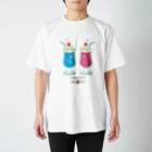 HeartToMeの喫茶　花猫珈琲　＜クリームソーダ＞ Regular Fit T-Shirt