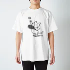 エクササイズ・キャットのエクササイズ キャット(テニス) Regular Fit T-Shirt