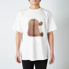空飛ぶ煮卵の熊 スタンダードTシャツ