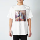 MilkiWay Spiritual Art Shopのミルキーウェイユニコーン スタンダードTシャツ