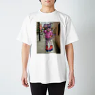 七海のデコラホワイトタイガーちゃん Regular Fit T-Shirt