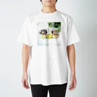 kumamia（くまみあ）のくまの3兄弟（ハート黄） Regular Fit T-Shirt