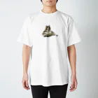 onarisanちのにゃんこたちのおすわりこむにゃんこ Regular Fit T-Shirt