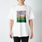 Dragon Galleryの虹を繋いで Regular Fit T-Shirt