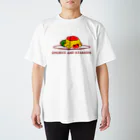 books_and_azarashiのOMURICE AND AZARASHI スタンダードTシャツ