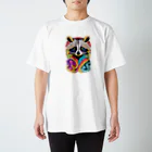 どうもりのブツのアライグマかタヌキ Regular Fit T-Shirt