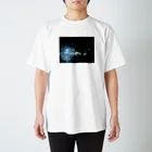 Yamatokuchiの雨の街　(夜) Regular Fit T-Shirt