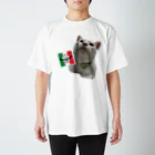 花鶴亀商店のカルロッタ🇮🇹亀①② Regular Fit T-Shirt