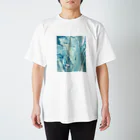 たまれんこんの夏っぽいフルイドアート Regular Fit T-Shirt