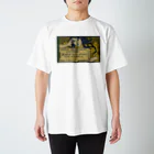 YS VINTAGE WORKSのスペイン・バルセロナ 1905年　アルベルト・リャナス　アンニュイな女性 スタンダードTシャツ