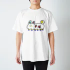 MISACHIYAの幸福を呼ぶうさちゃん スタンダードTシャツ