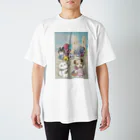 猫のきぬくんのお店のハニーちゃん Regular Fit T-Shirt