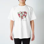 Roses_mapのハートに薔薇を詰め込んで。 スタンダードTシャツ