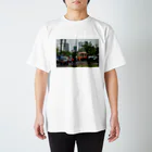 Second_Life_of_Railwaysのフィリピン国鉄の元JR東日本キハ52がスラム街を駆け抜ける Regular Fit T-Shirt