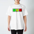 あ！官兵衛の藤巴紋（信号機） Regular Fit T-Shirt