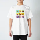 Maison de Chiiのトイプードルがいっぱい Regular Fit T-Shirt