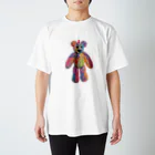 NAKED QUILTのクマチャ Regular Fit T-Shirt