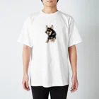 ごまさんのお店の黒柴ごまちゃんのアイテム Regular Fit T-Shirt