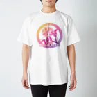 Masked DJ-Joeの仮面のDJ Joe ロゴプリント Regular Fit T-Shirt