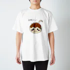 たこやき先生かわひー_100円たこやきの『やっくん』のやっくんTシャツ「食べないで～」_100円たこやきグッズ Regular Fit T-Shirt