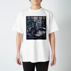 林亮太 色鉛筆画グッズショップの春の泉（前面プリント） スタンダードTシャツ