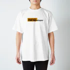 FUNNY JOKESのWorld's Best CSS Developer-世界最高のCSS開発者- 黄色ボックスロゴ Regular Fit T-Shirt