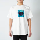 ピノぺろshopのぺろ泳ぎ Regular Fit T-Shirt