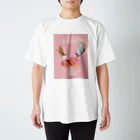 りりりの猫とドーナツ Regular Fit T-Shirt