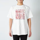 TSUBO_secondaryのTAKAHISA HIYA × Yasunobu Mutoh "contact book 02" スタンダードTシャツ