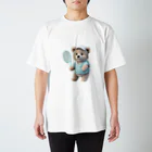 🐾風太🐾のテニス熊ちゃん スタンダードTシャツ