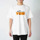 young.moのYMG WHITE スタンダードTシャツ