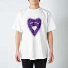 中華呪術堂（チャイナマジックホール）の【紫ラメ・前】OUIJA BOARD PLANCHETTE Regular Fit T-Shirt