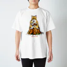 SAVE CAT CAFEのねこカレー（フルカラー×ノーワード） スタンダードTシャツ