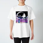 おもしろTシャツ屋さん YUTTARIの月シリーズ　① Regular Fit T-Shirt