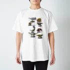 鎧蜥蜴の寝所の古生物フィギュア案シリーズ：恐竜復元【新】1 Regular Fit T-Shirt