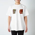 天パなやーつは本業がお忙しいのですの睨み合う ふたりの雄 Regular Fit T-Shirt