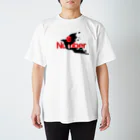 Numberグッズ部（仮）のNumberオバケ バスケレッド Regular Fit T-Shirt