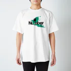 Numberグッズ部（仮）のNumberオバケ バスケグリーン Regular Fit T-Shirt