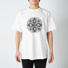 ARIGATOU-81のMANDALA •62• (B) スタンダードTシャツ