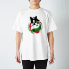 コチ(ボストンテリア)のボストンテリア(バレーボール赤白緑)[v2.7.5k] スタンダードTシャツ