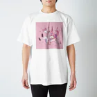 💗江崎びす子officialスズリ💗のいちごみるくのゆめ スタンダードTシャツ