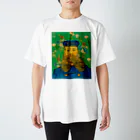 世界美術商店の郵便配達人ジョゼフ・ルーラン / Portrait of Joseph Roulin スタンダードTシャツ