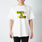 プリーズ・プリント・Tシャツの【SHOEGAZER ロゴT】『SHOEGAZER』※他カラー＆サイズ多種あります。ちなみにこのTシャツの濃色は単純に+737円の設定にさせていただいております。 티셔츠