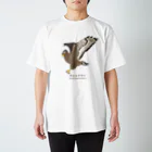 さちこの生物雑貨のカンムリワシ スタンダードTシャツ