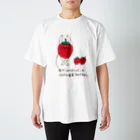 Drecome_Designのいちごの雑学 スタンダードTシャツ