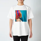 ともの colorful beauties Regular Fit T-Shirt