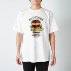 きなこっとんのネコバーガー逃走中-A スタンダードTシャツ