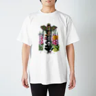 ryutaro8のトーテムポールと夏 Regular Fit T-Shirt