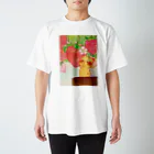 ぽとすの「このイチゴは食べられる？」Tシャツ スタンダードTシャツ