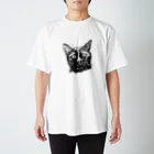 radiohahahaの言い残す事はそれだけか猫 スタンダードTシャツ